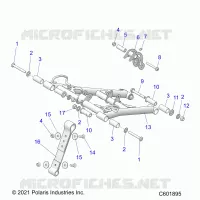 SUSPENSION, ANTERIORE COPPIA ARM