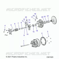 TRASMISSIONE, CLUTCH, PRIMARY