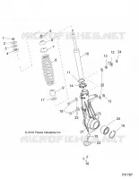 SUSPENSION, ANTERIORE MONTANTE