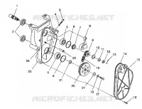 CARTER DELLA CATENA ASSEMBLY TRAIL/0930761 AND  TRAIL DELUXE/0930243 (4923222322018A)