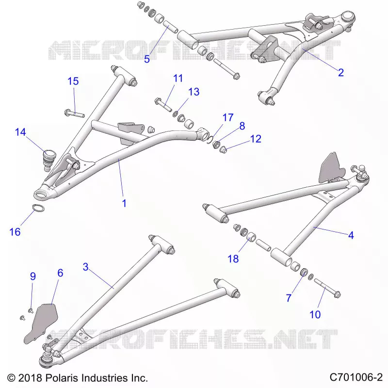 SOSPENSIONI ANTERIORI CONTROL ARMS