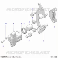FRENO ANTERIORE CALIPER