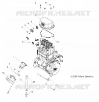 MOTORE, ACCELERATORE MONTAGGIO CORPO
