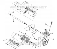 TRASMISSIONE ASSEMBLY  500 EFI 0952774, EFI SKS 0952574,   EFI SKS PT 095297 (4929052905B012)