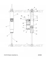 AMMORTIZZATORE POSTERIORE TRACK (7044819)