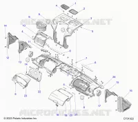 CRUSCOTTO, UPPER AND A-PILLERS