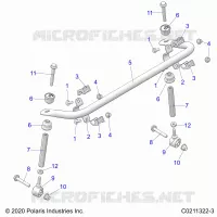 SUSPENSION, BARRA DI STABILIZZAZIONE