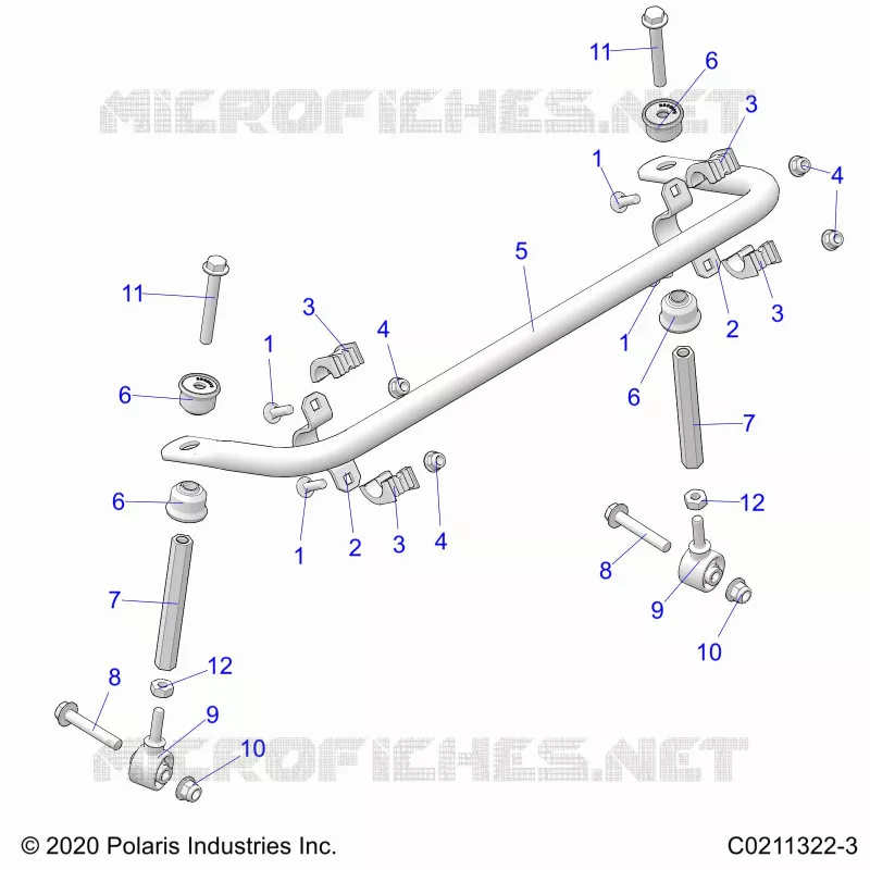 SUSPENSION, BARRA DI STABILIZZAZIONE