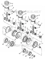PISTONEEE   ALBERO MOTORE STORM 0975782, STORM S.E. H975782, EUROPEAN STORM S.E (4937823782D003)