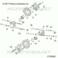 SUSPENSION, PORTAPACCHI POSTERIORE