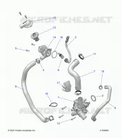MOTORE, WATERPUMP AND BYPASS -Z24G4D92AN/BN/AZ/BZ (C702984)