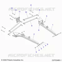 SOSPENSIONE POSTERIORE CONTROL ARMS