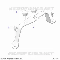 ENGINE, PRESA D'ARIA SYSTEM BRACKET