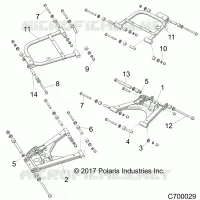 SOSPENSIONE POSTERIORE CONTROL ARMS