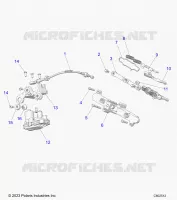ENGINE, VALVOLA SCARICO ASM. AND ACTUATOR