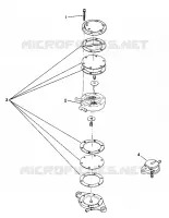 POMPA DI BENZINA ASSEMBLY SL 650 B944058 (4926992699029A)