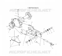 SWING ARM/ASSE POSTERIORE MOUNTING