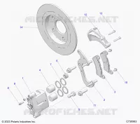 BRAKES, PINZA POSTERIORE