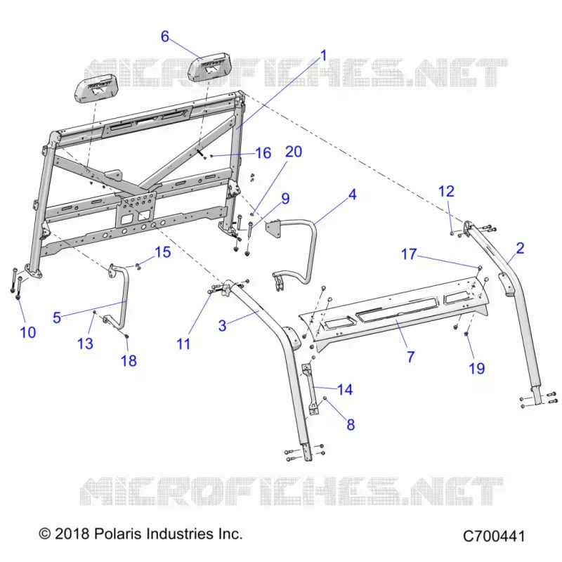 CHASSIS, CAB TELAIO