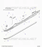 SUSPENSION, RAIL BEAM ASM, LH/RH