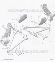 SUSPENSION, A-ARM AND PAVONEGGIARSI MOUNTING