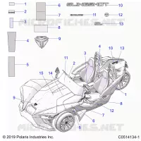 DECALSS AND BADGES (SL MODELS)