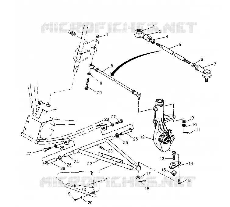 wishbones Sportsman 4x4 W958040 (4930403040B013)