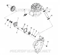 POMPA DELL'ACQUA ASSEMBLY 350 2X4