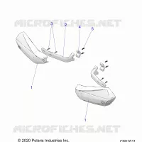 STEERING, HAND GUARDS