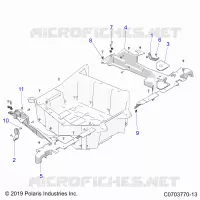 CARROZZERIA POSTERIORE RACK, MOUNTING