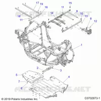 CHASSIS, MAIN FRAME AND SCIARED PLATES
