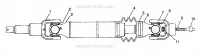POSTERIORE ALBERO  SPORTSMAN 500 W97CH50A (4939993999B004)