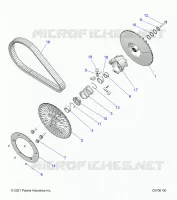 TRASMISSIONE, SECONDARY CLUTCH