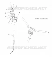 MOTORE, ACCELERATORE CONTROL ASM.