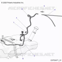 SISTEMA DI ALIMENTAZIONE CARBURANTE, LINES, STD.