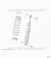 SUSPENSION, SHOCK ANTERIORE