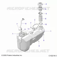 SISTEMA DI ALIMENTAZIONE CARBURANTE, FUEL TANK