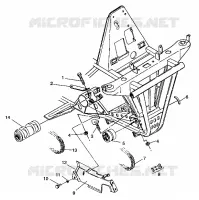 TRANSMISSIONE ANTERIORE MONTAGGIO 6X6 350L S938739 (4924362436012A)
