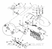SISTEMA DI RAFFREDDAMENTO SL 650 / B934058 (4924732473017A)