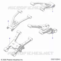 SOSPENSIONE POSTERIORE CONTROL ARMS
