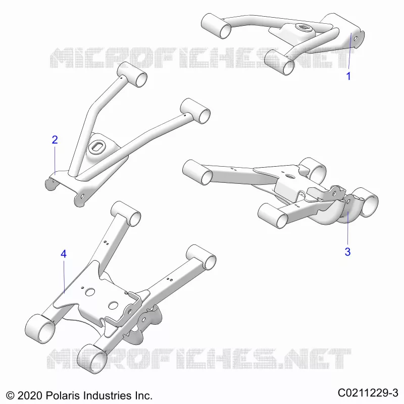 SOSPENSIONE POSTERIORE CONTROL ARMS