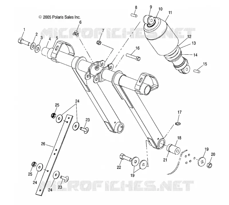 SOSPENSIONI ANTERIORI TORQUE ARM AND SHOCK