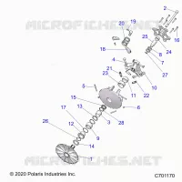 TRASMISSIONE, PRIMARY CLUTCH