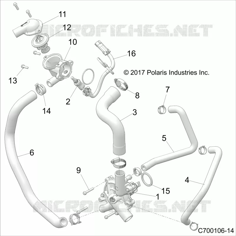 MOTORE, WATERPUMP AND BYPASS