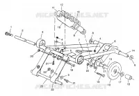 ANTERIORE COPPIA ARM (RMK) 700 RMK 0970966 (4938573857B012)