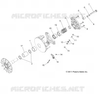 TRASMISSIONE, PRIMARY CLUTCH