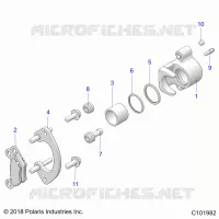 BRAKES, PINZA POSTERIORE