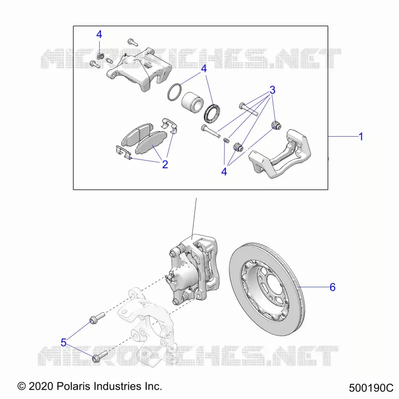 BRAKES, PINZA FRENO ANTERIORE