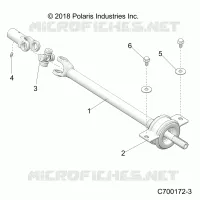 TRASMISSIONE, MID PROP SHAFT
