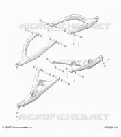 SOSPENSIONI ANTERIORI CONTROL ARMS MOUNTING